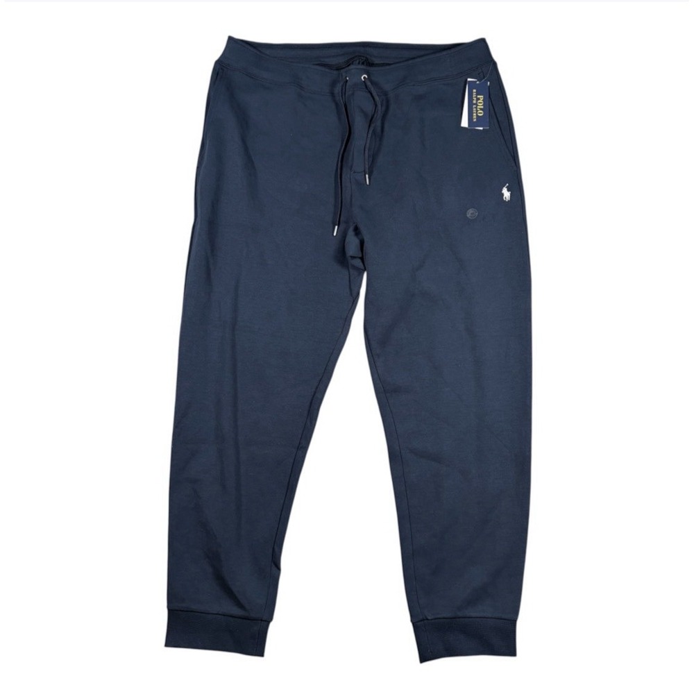 Polo Ralph Lauren Big & Tall Men's Aviator Navy Double Knit Jogger Pants XLT NWT